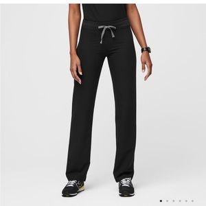 Black XXS Figs scrub pants